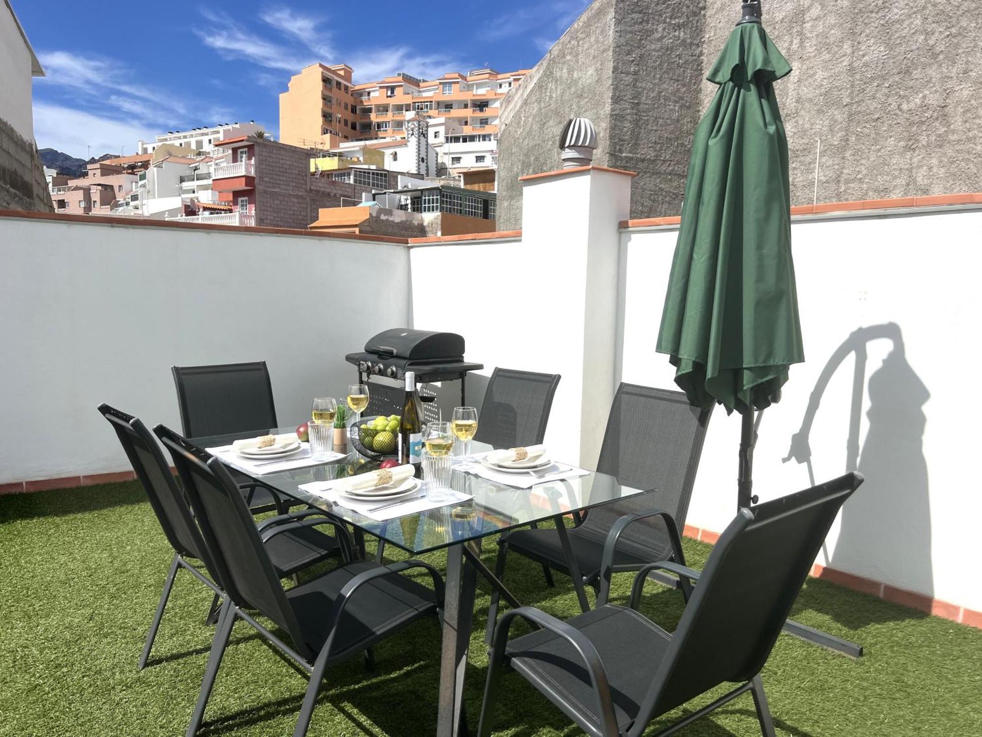 Paulmarie Apartment Atlantic View In Los Gigantes Puerto de Santiago  Bagian luar foto