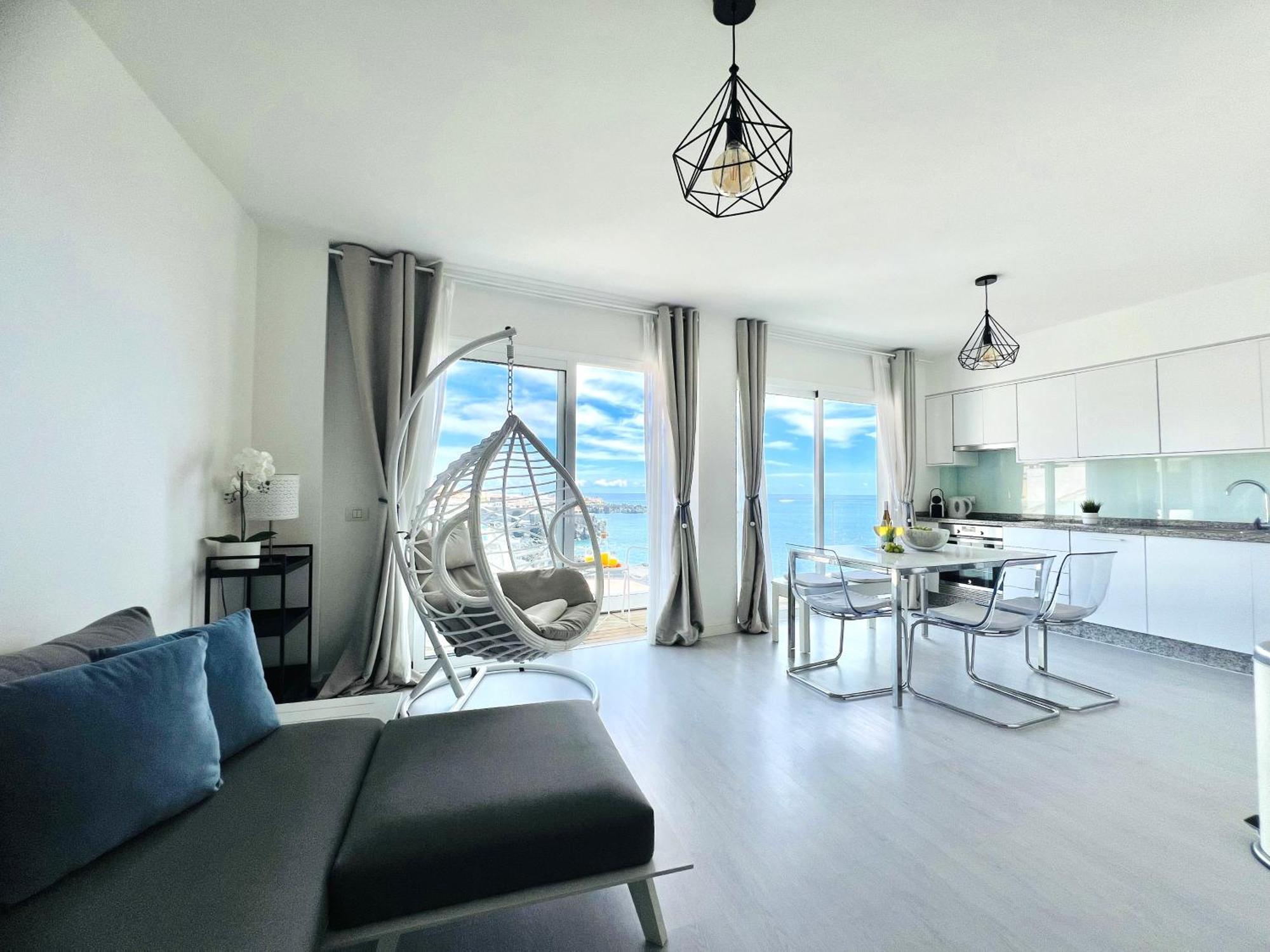 Paulmarie Apartment Atlantic View In Los Gigantes Puerto de Santiago  Bagian luar foto